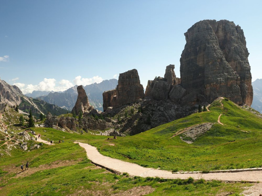 Cinque Torri Dolomieten