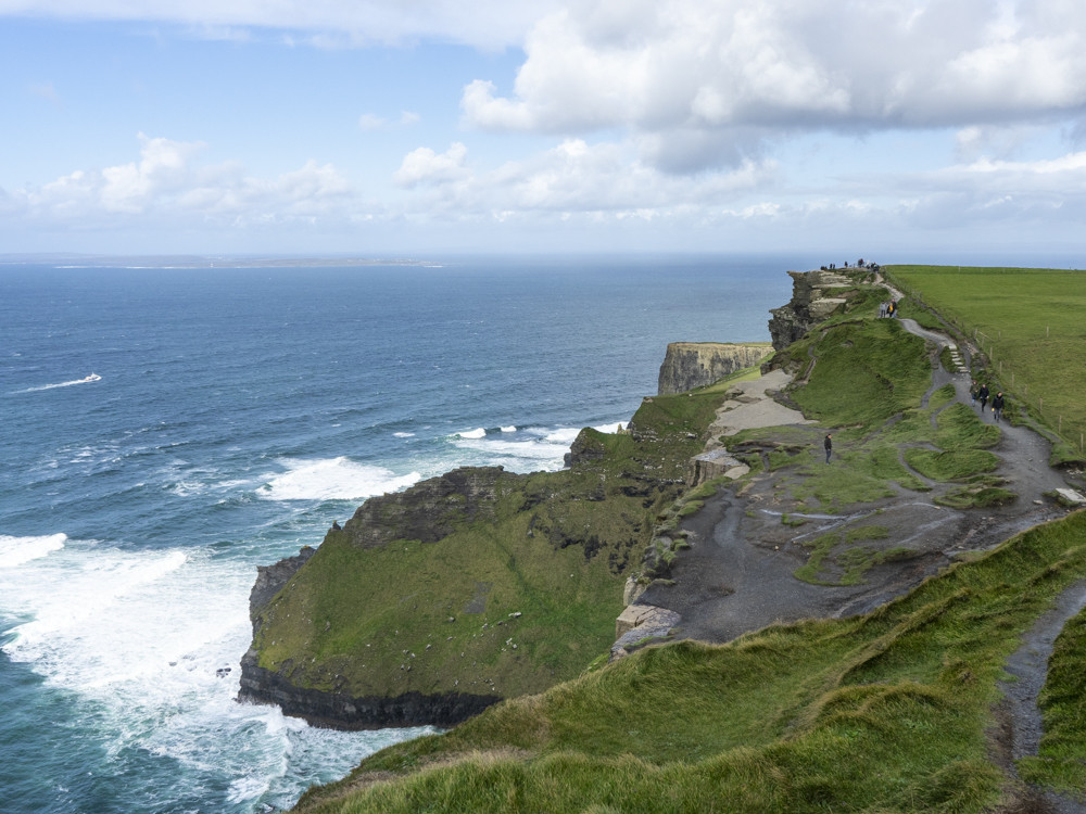 Wandelen langs de Kliffen van Moher