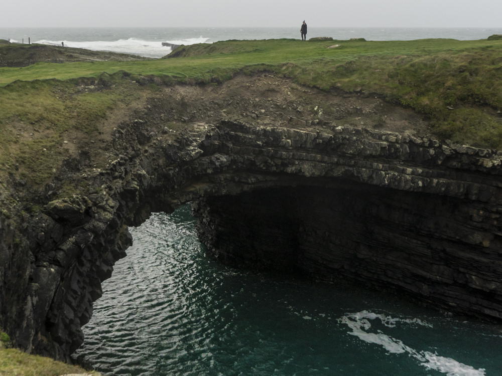 De laatste natuurlijke brug van Bridges of Ross