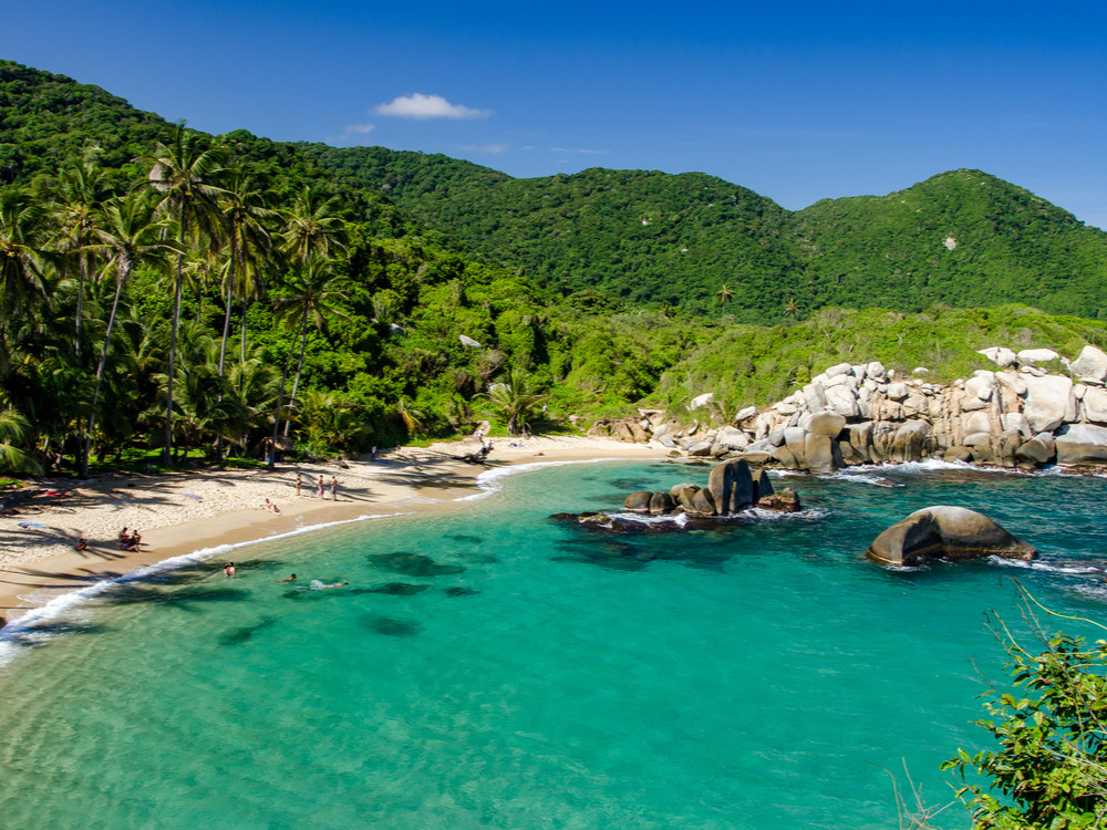 Stranden in Colombia