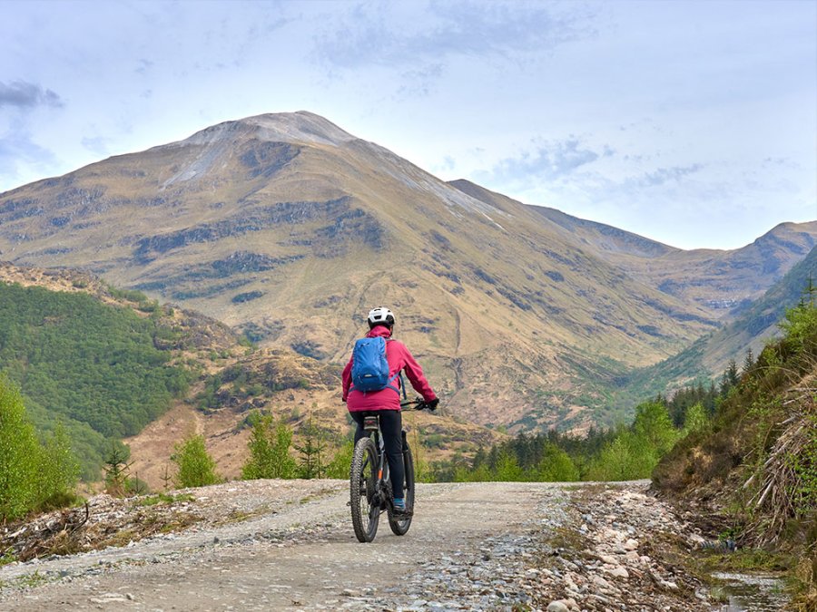 Mooie fietsgebieden in Schotland Mooie fietsgebieden in Schotland