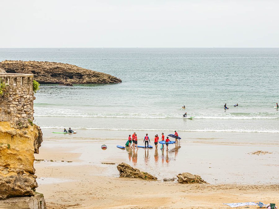 Surfles in Frans Baskenland