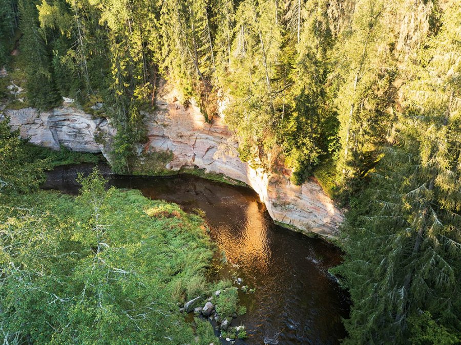 Ahja rivier Ahja rivier