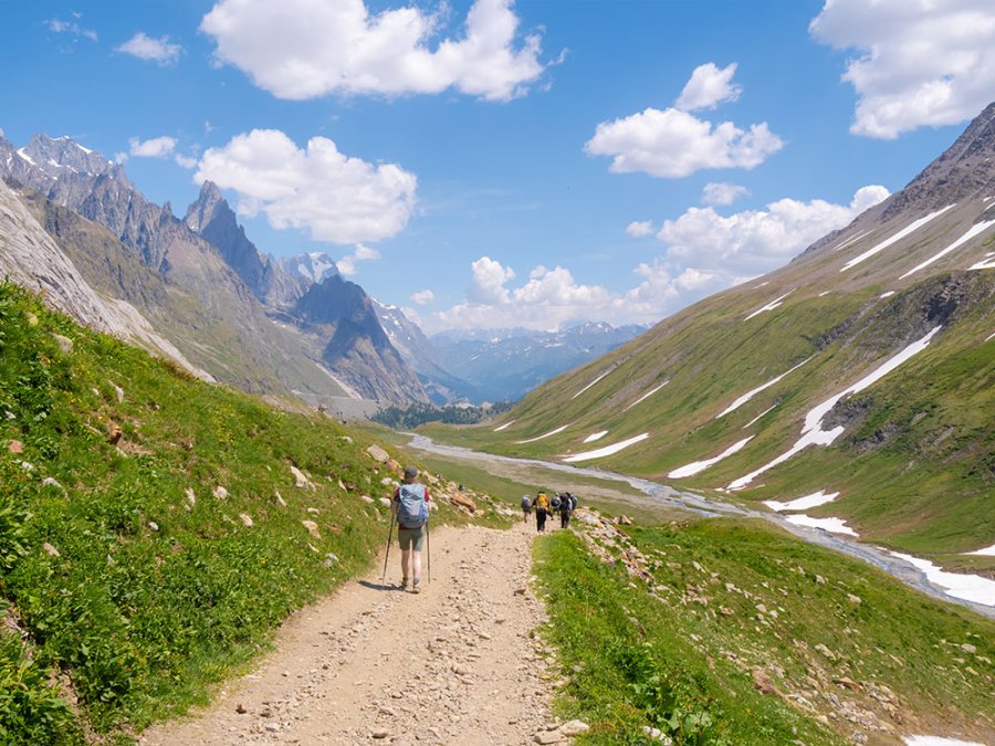 Wandelen Mont Blanc Trail Italië