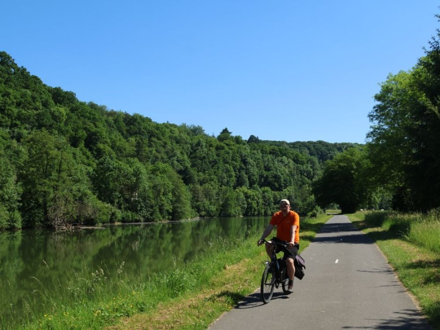 Maasfietsroute Frankrijk
