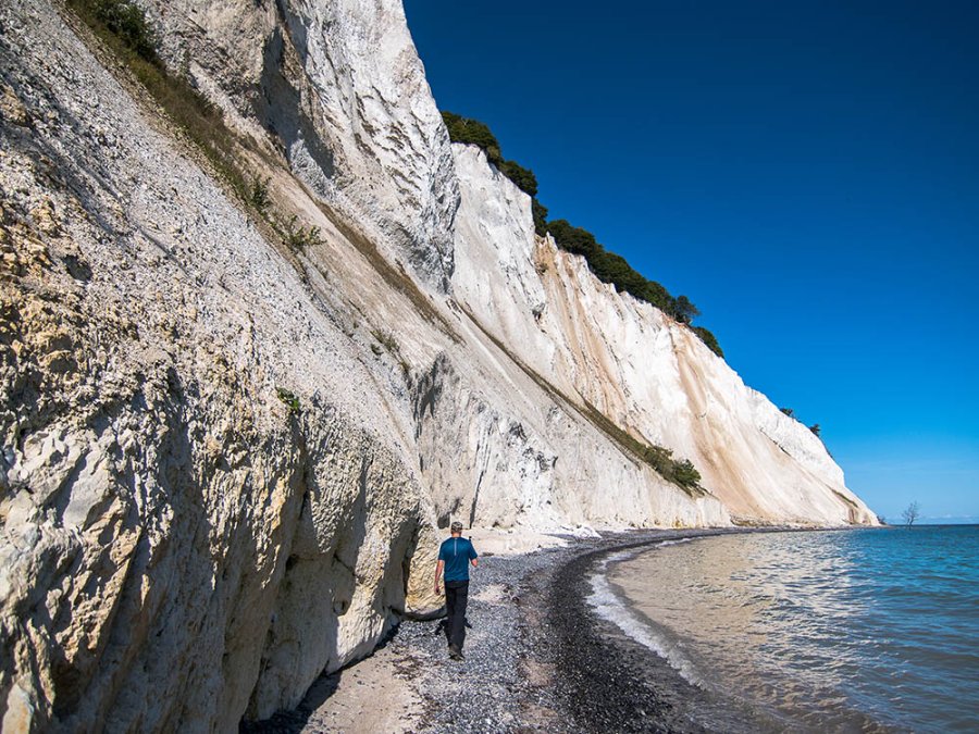 Wandelen langs de kliffen