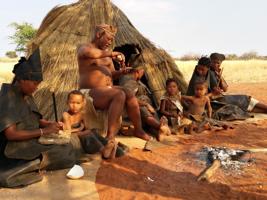 San in de Kalahari San in de Kalahari