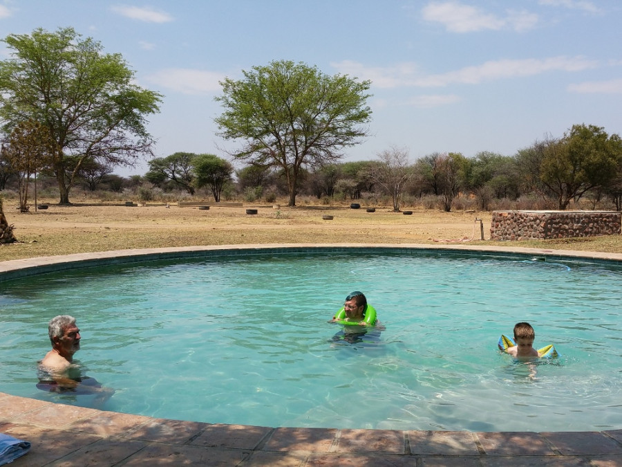 Hotel met zwembad Namibie