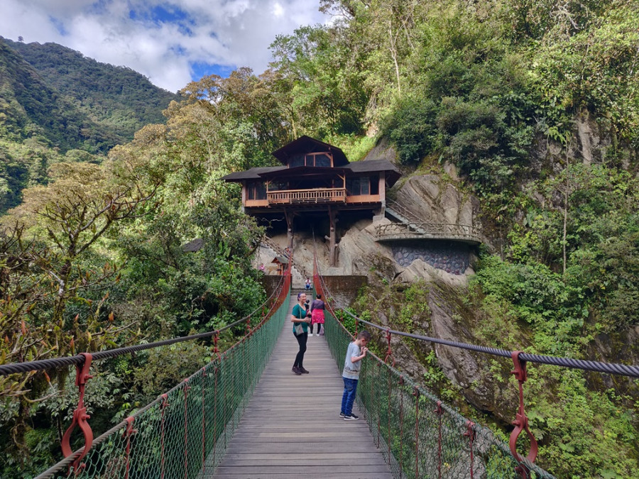 Brug Pailon del Diablo Brug Pailon del Diablo