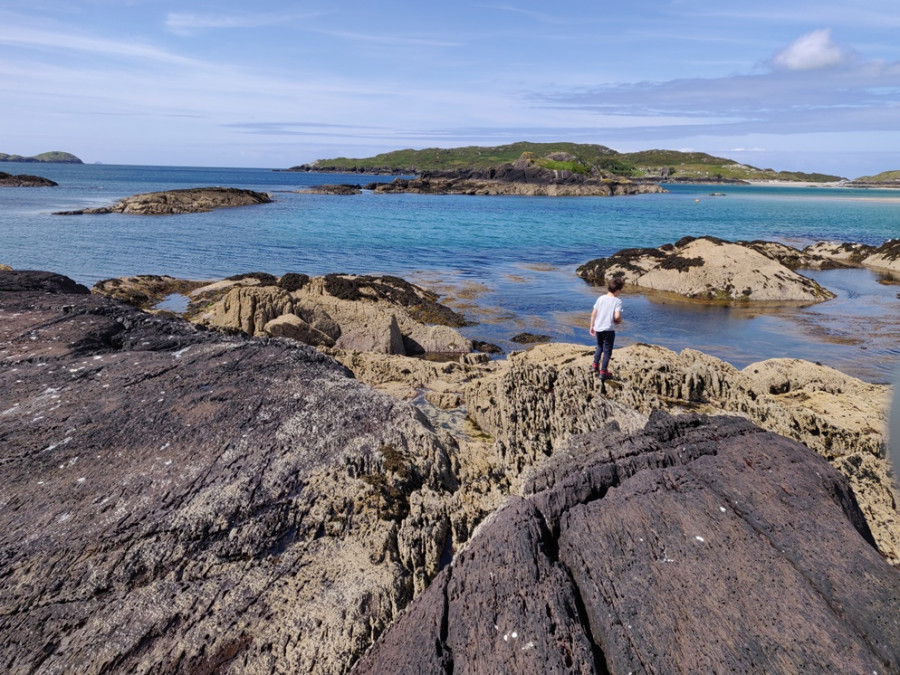 Strand bij Derrynane Strand bij Derrynane