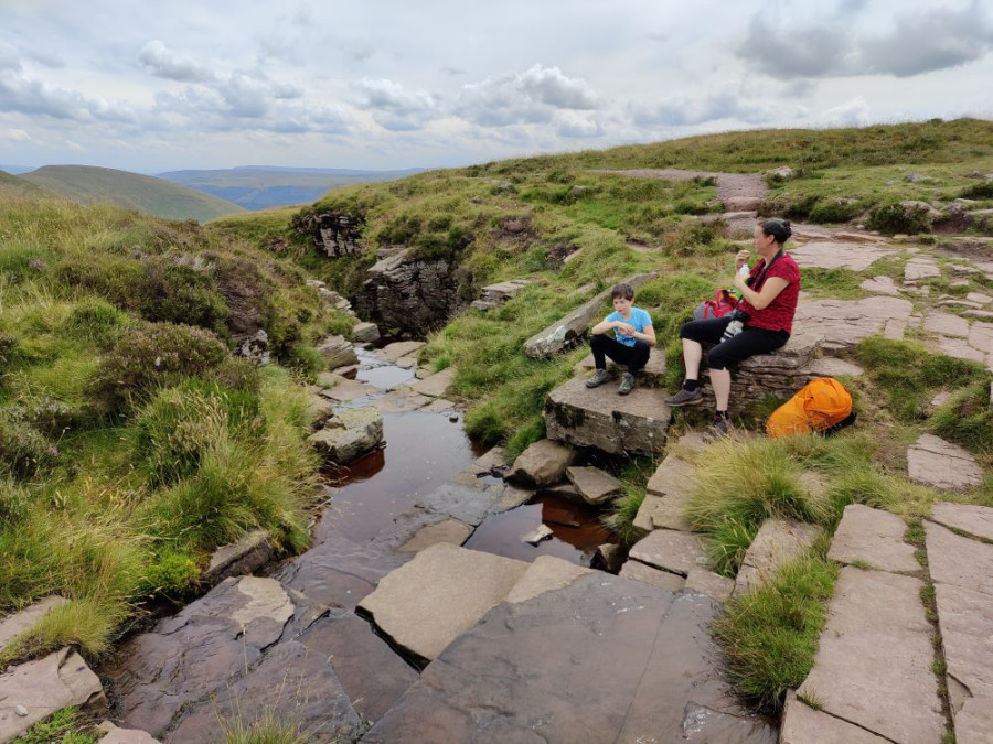 Wandelen in Brecon Beacons Wandelen in Brecon Beacons