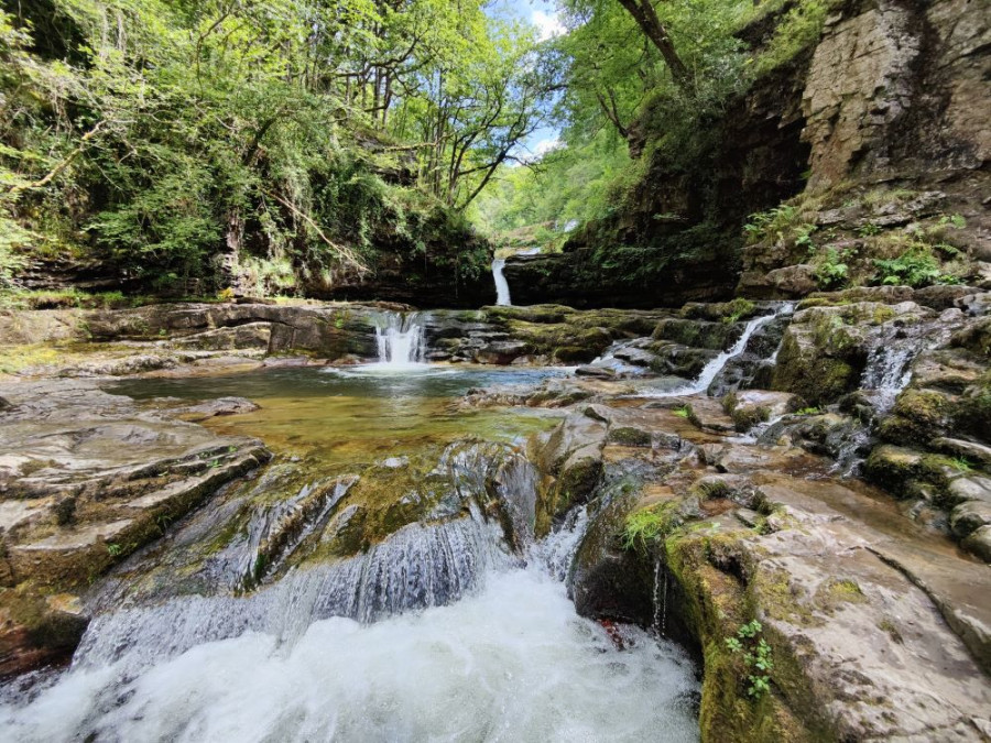 Waterfall country Wales Waterfall country Wales
