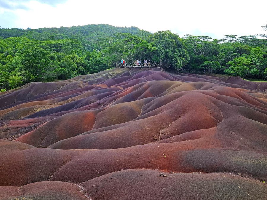 Chamarel’s 7 Coloured Earth Geopark. Chamarel’s 7 Coloured Earth Geopark.