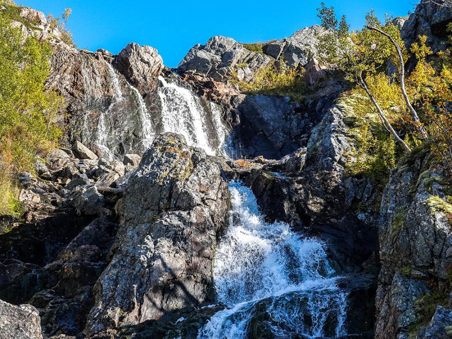 Waterval in het Kaperdalen