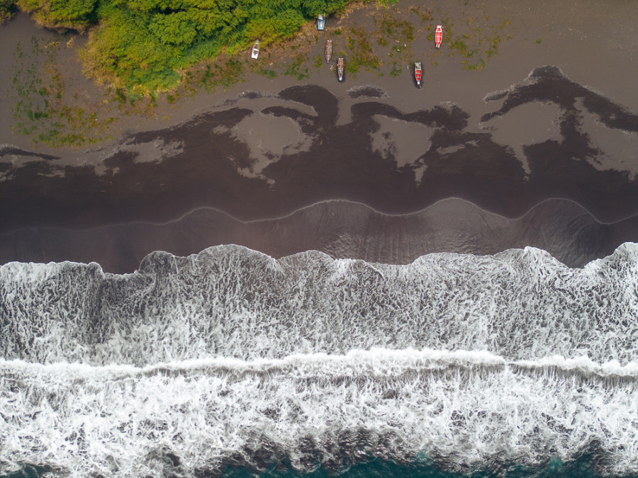 Stranden op Santiago