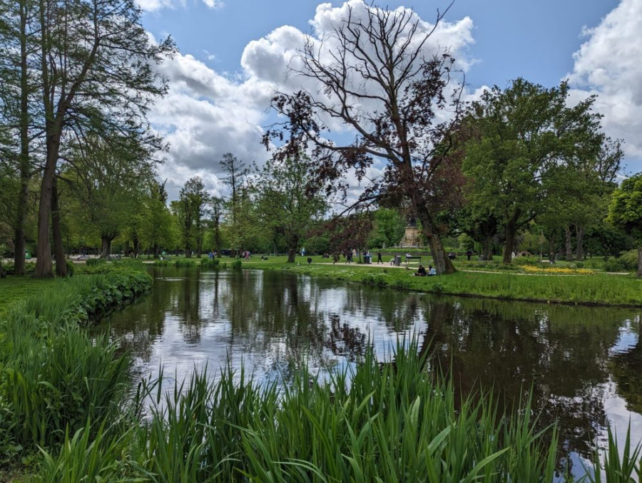 Het Vondelpark in Amsterdam