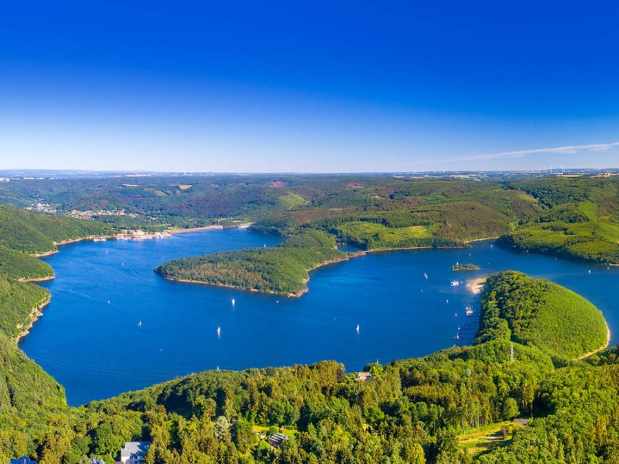 Rursee in de Eifel