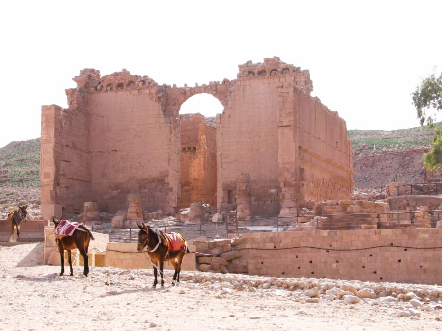 Qasr al-Bint Petra Jordanië