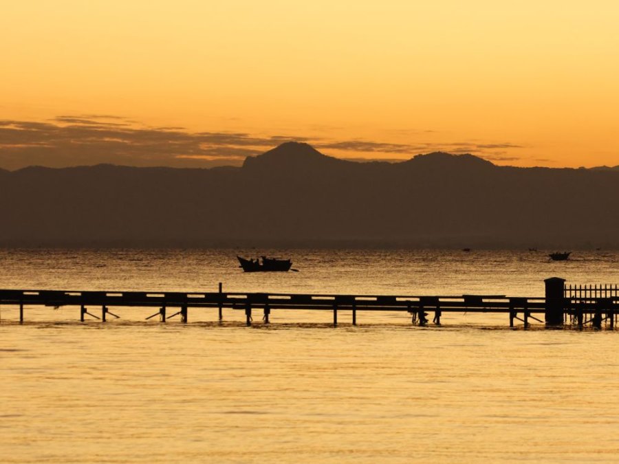 Zonsondergang Malawimeer Zonsondergang Malawimeer