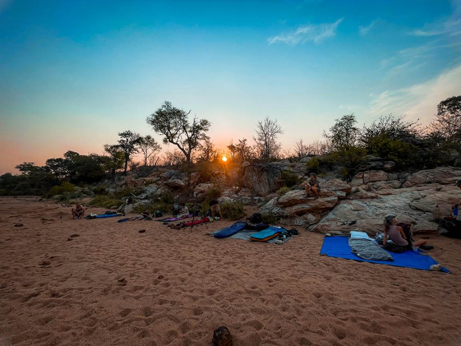 Primitieve trailcamp