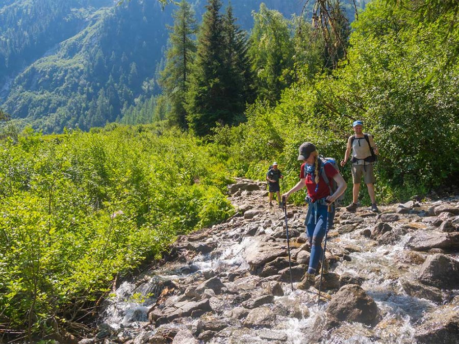 Wandelen Champex Lac naar Trient