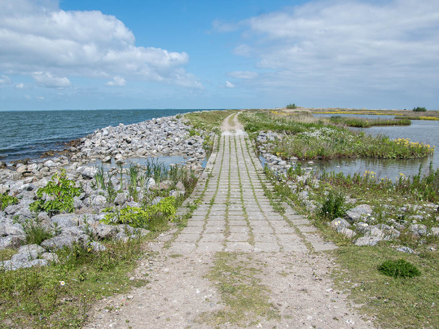 Washovers Marker Wadden