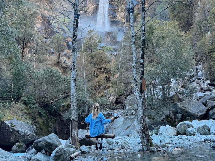 Foroglio waterval Foroglio waterval