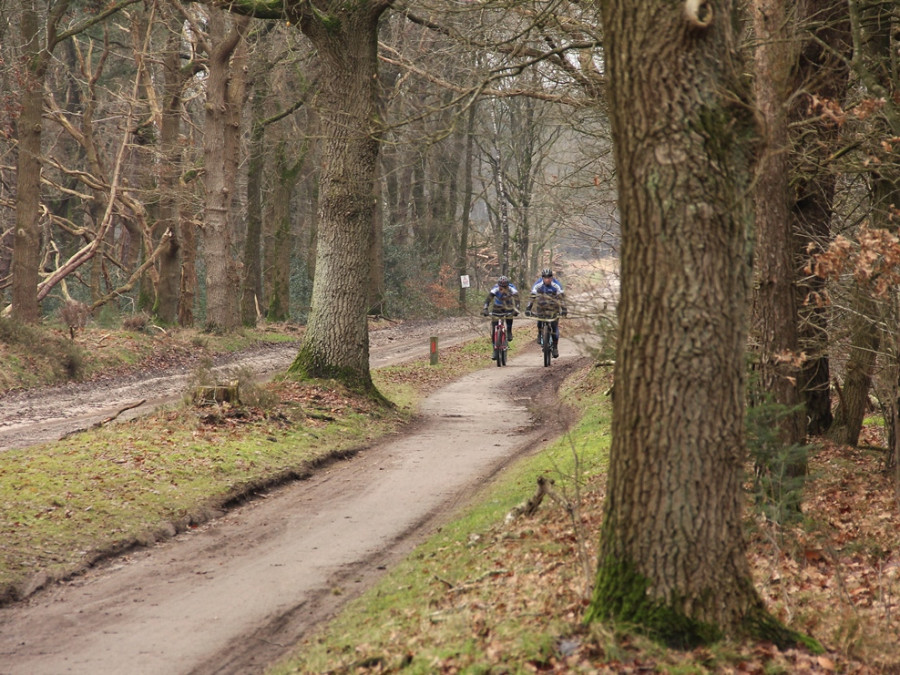 Op de fiets