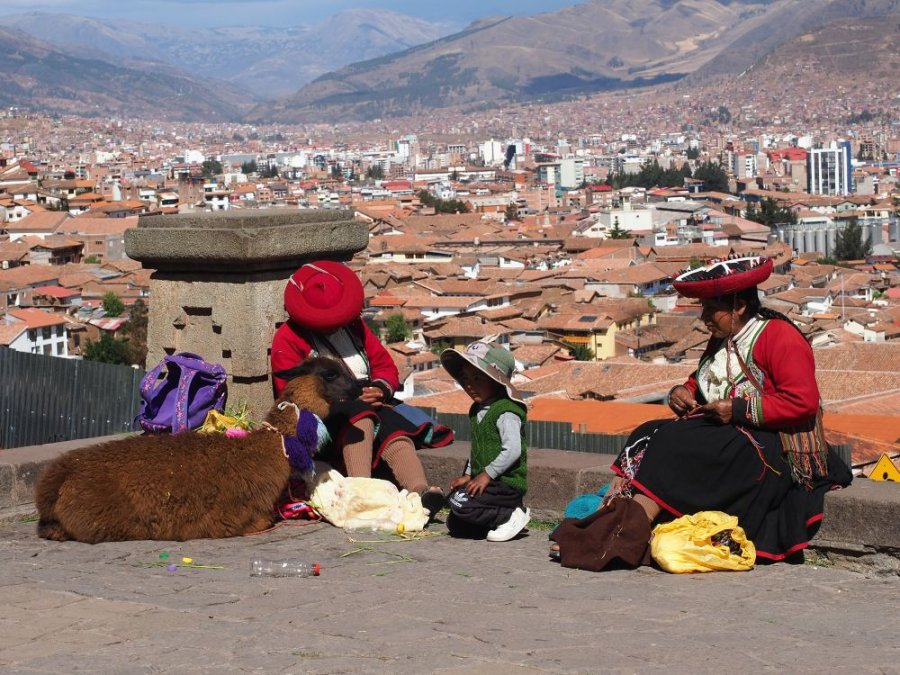 Andes lokale bevolking Andes lokale bevolking