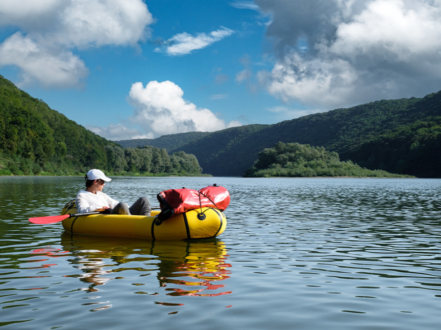 Reizen met packraft