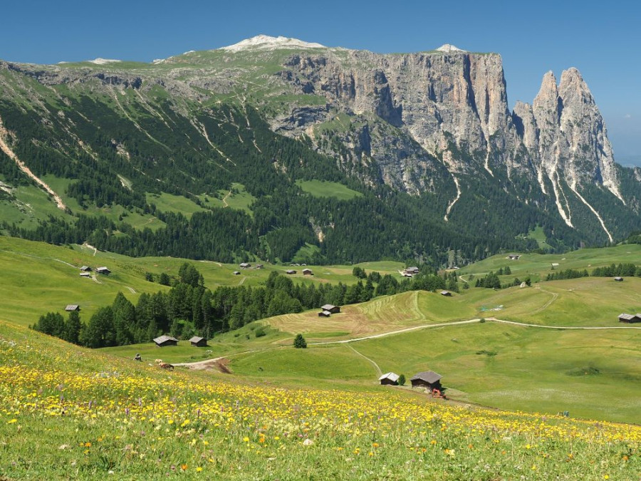 Wandelroute Seiser Alm