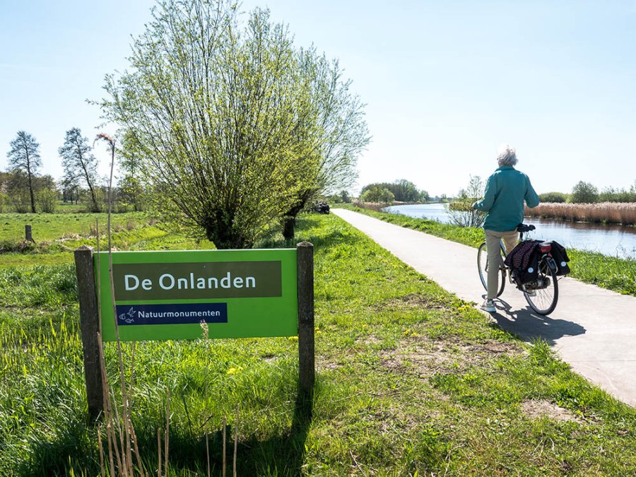 Fietsen de Onlanden