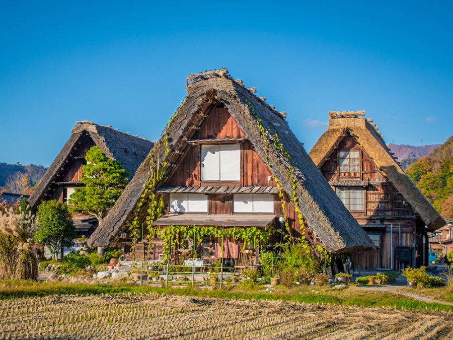 Shirakawa-go huisjes