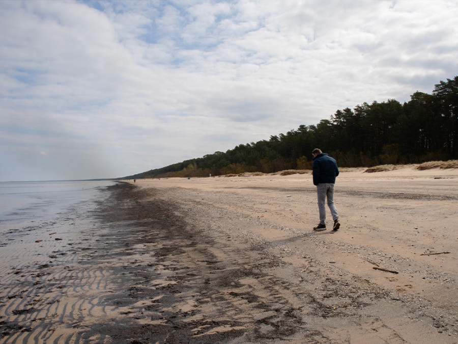 Strand bij Riga