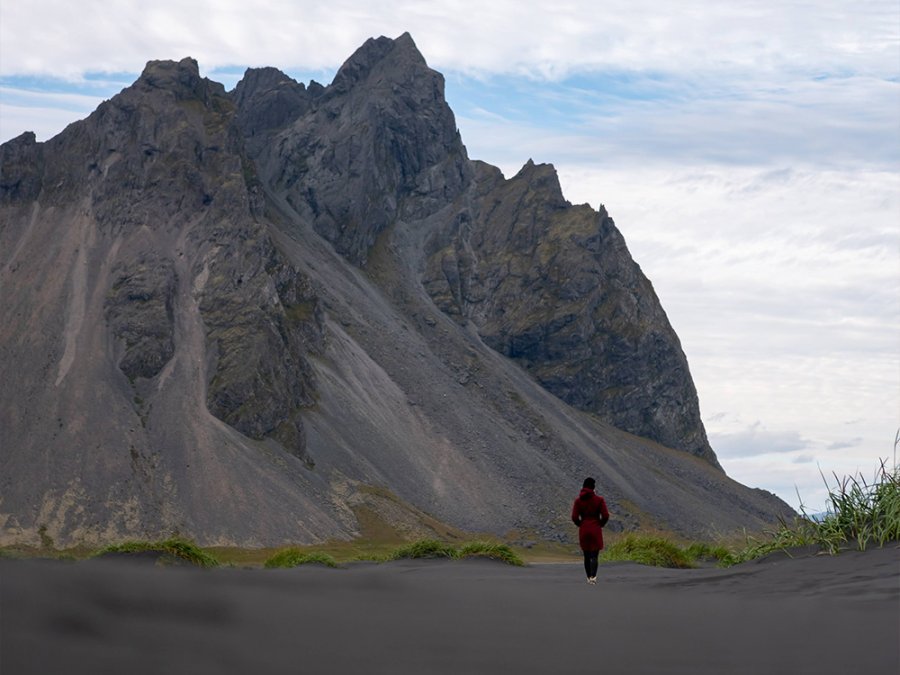 Wandelen in IJsland langs de kust