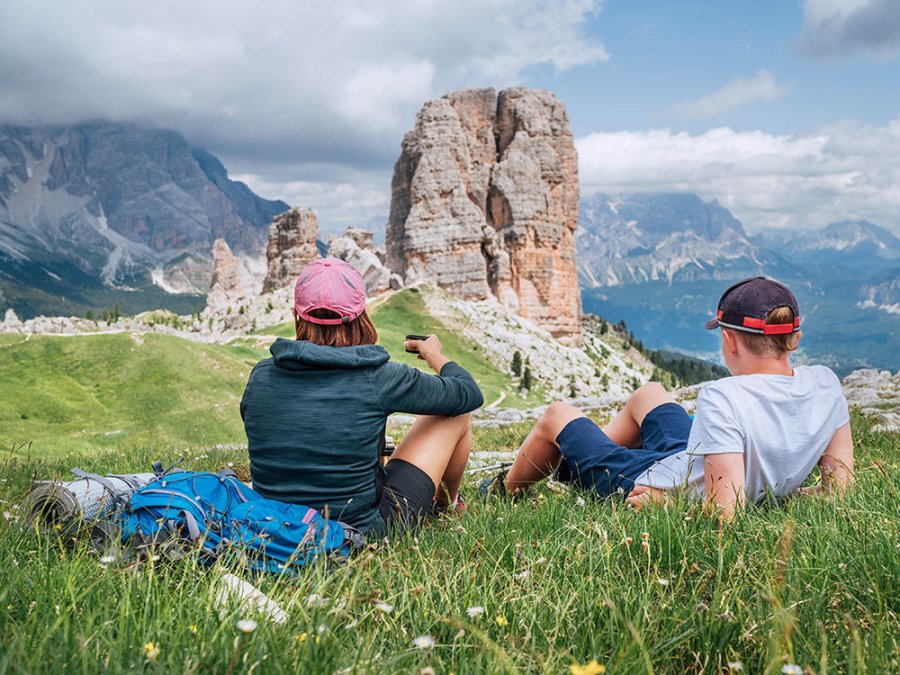 Wandelen bij Cortina Wandelen bij Cortina