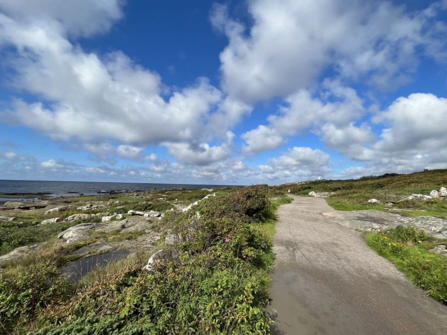 Fietsroute in Halland