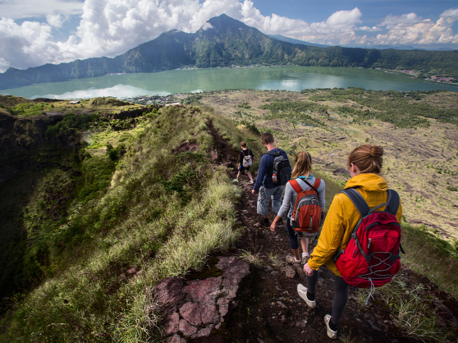 Wandelen op Bali