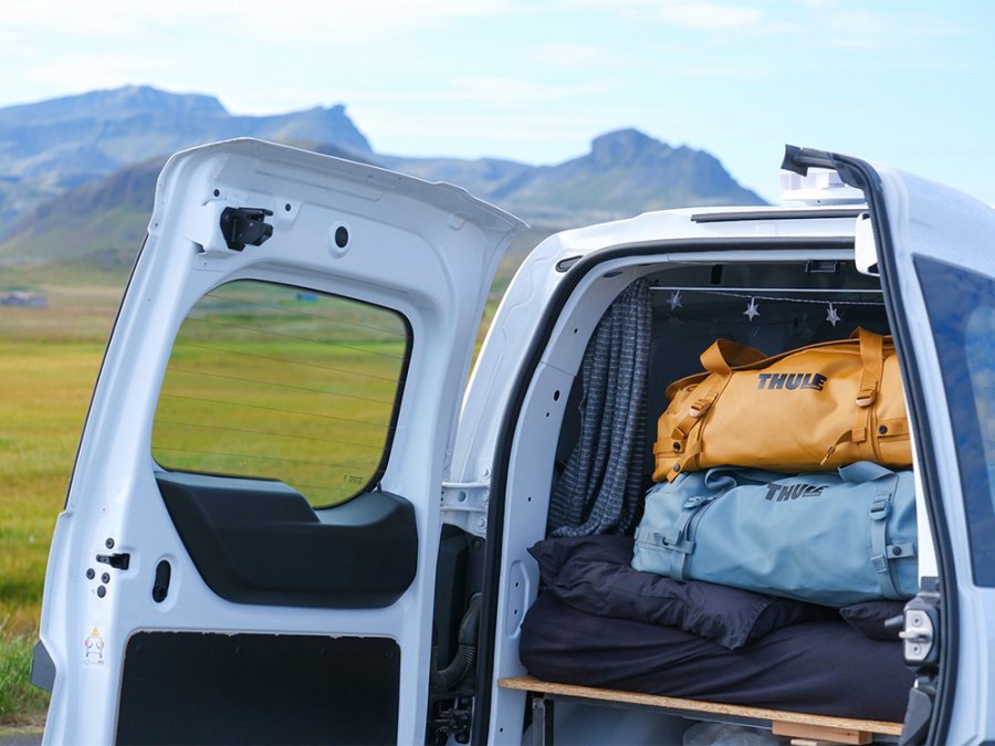 Thule Chasm Duffel op reis