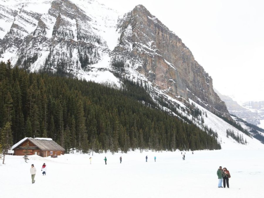 Lente in Banff Lente in Banff