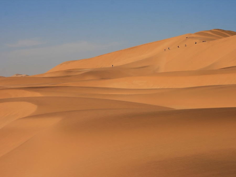 Woestijn in Swakopmund