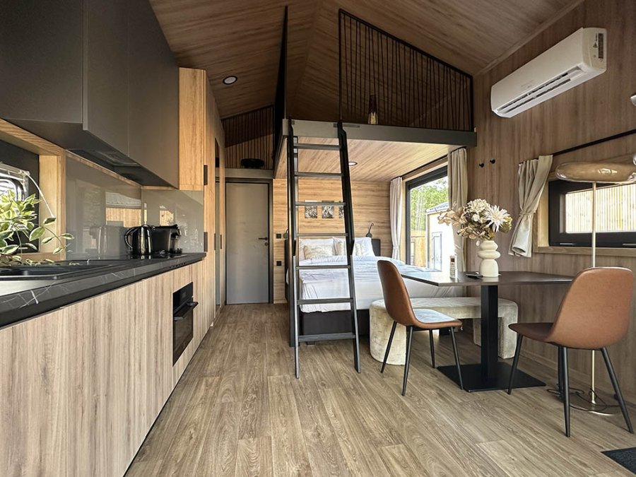 Tiny house inrichting