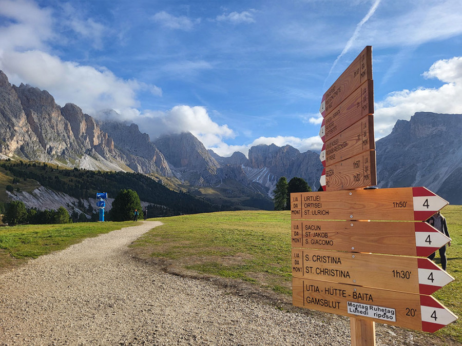 Wandelen in Val Gardena Wandelen in Val Gardena