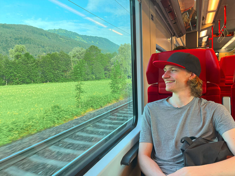 Trein naar Saalfelden Leogang