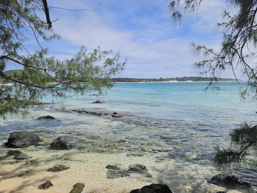 Strand op Mauritius Strand op Mauritius