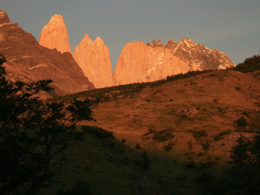 Avondlicht Torres del Paine