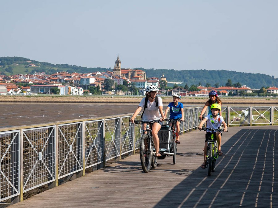 Fietsen in Hendaye