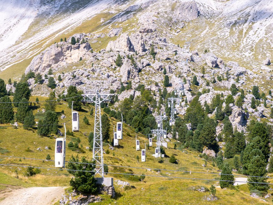 Forcella del Sassolungo lift Forcella del Sassolungo lift