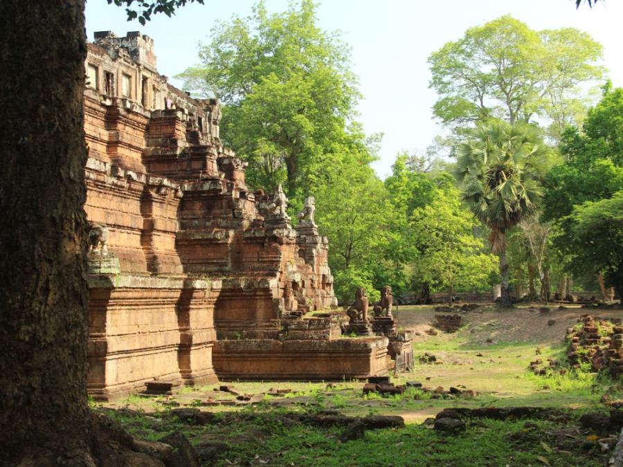 Tempel midden in de natuur