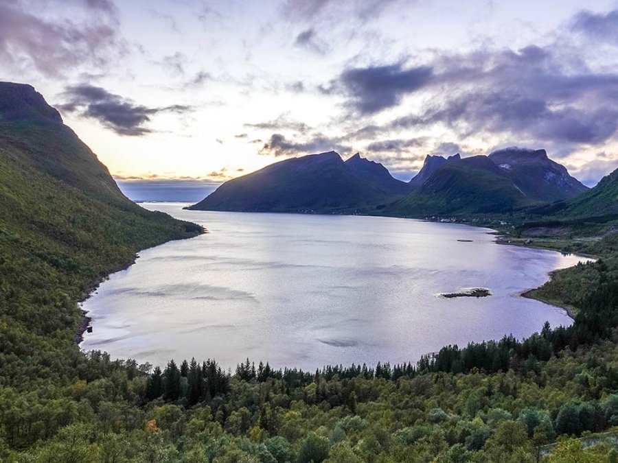Bergsfjord uitzichtpunt